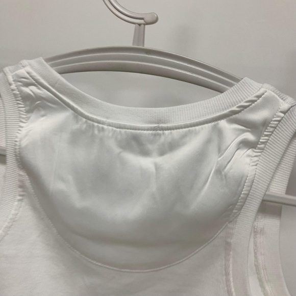 Loewe White Tank Top with Logo Detail - Picture 3 of 6